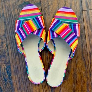 J Crew rainbow slides
